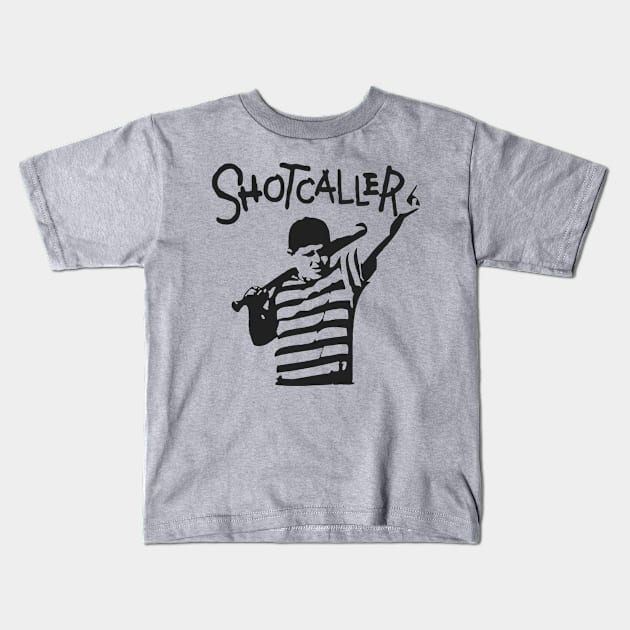 SHOT CALLER Kids T-Shirt by YourLuckyTee